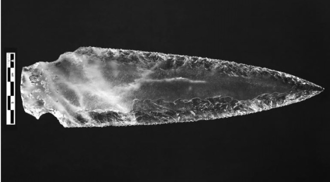 Ancient ‘Crystal weapons’ – excavated in Spain
